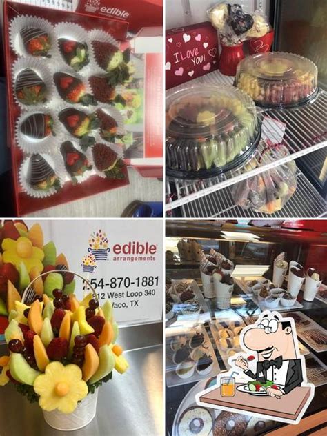 You can even send a little bit of everything to express your condolences, such as a gift bundle that includes a beautiful flower bouquet, an arrangement of fresh fruit favorites, and a box of decadent chocolate dipped. . Edible arrangements waco